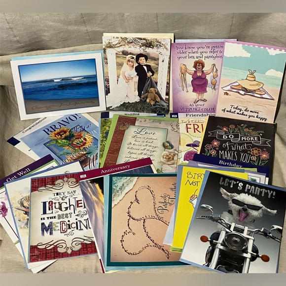Leanin' Tree Greeting Cards 20 All Occasion Assorted Variety W/ Dividers NOS - Picture 2 of 8